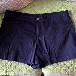 Lilly Pulitzer navy blue shorts